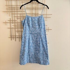 Lilly Pulitzer Blue Floral Dress